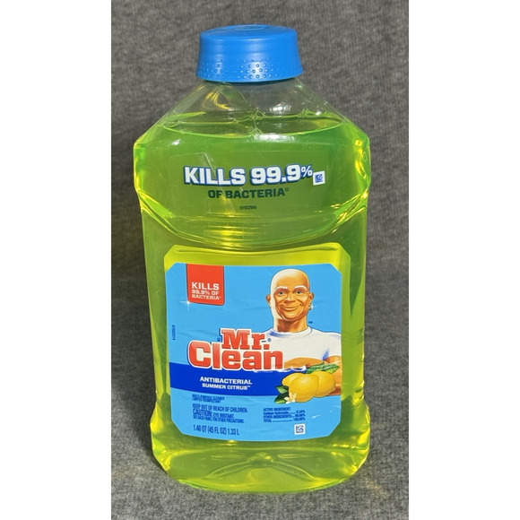 Mr. Clean Antibacterial Multi-Purpose Cleaner Summer Citrus 45 fl OZ. NEW - Picture 3 of 7